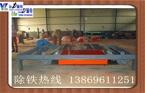 建筑垃圾钢筋永磁香蕉黄视频入口自动卸铁神器